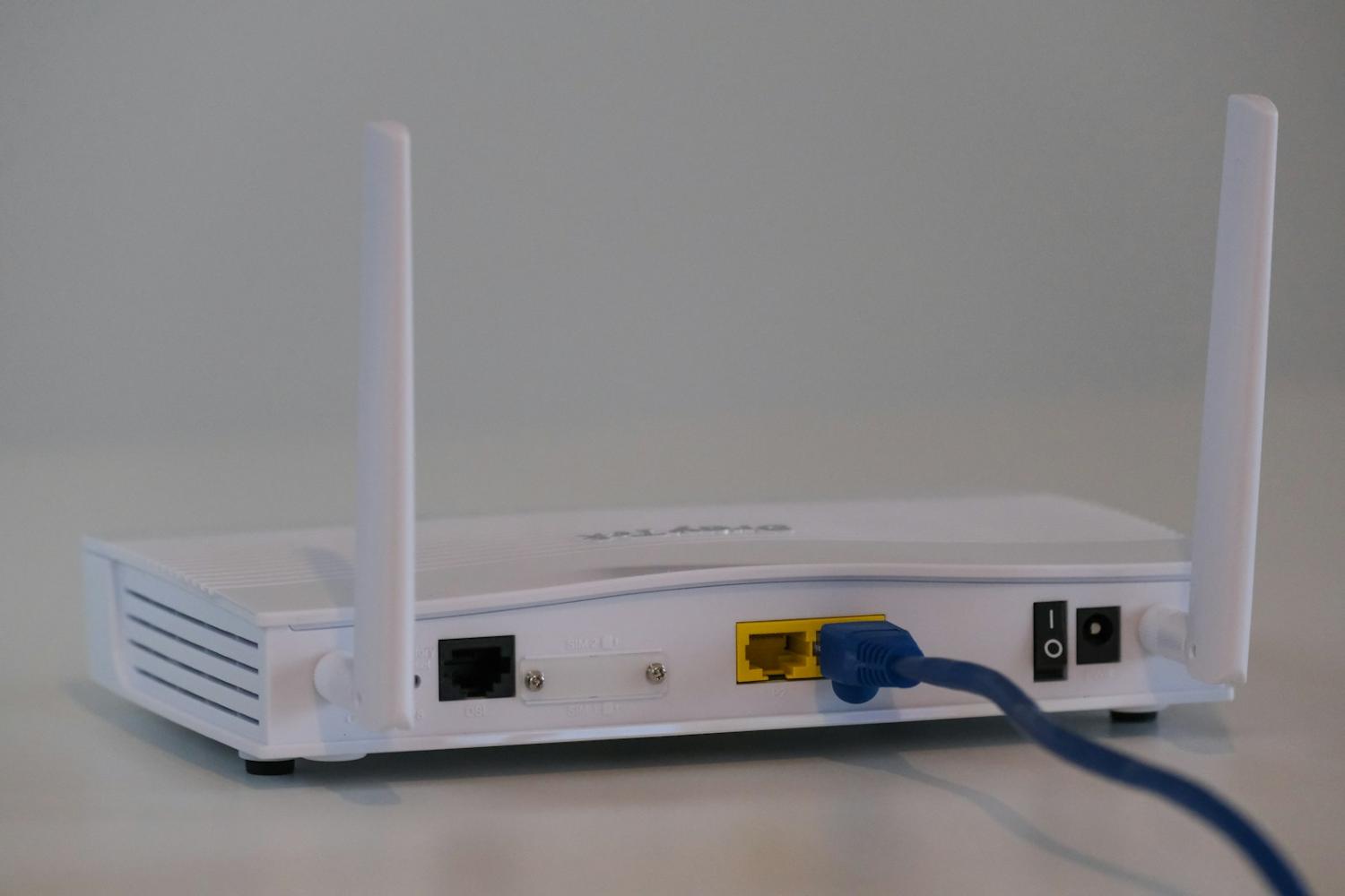 Network rack and access point wiring in a home